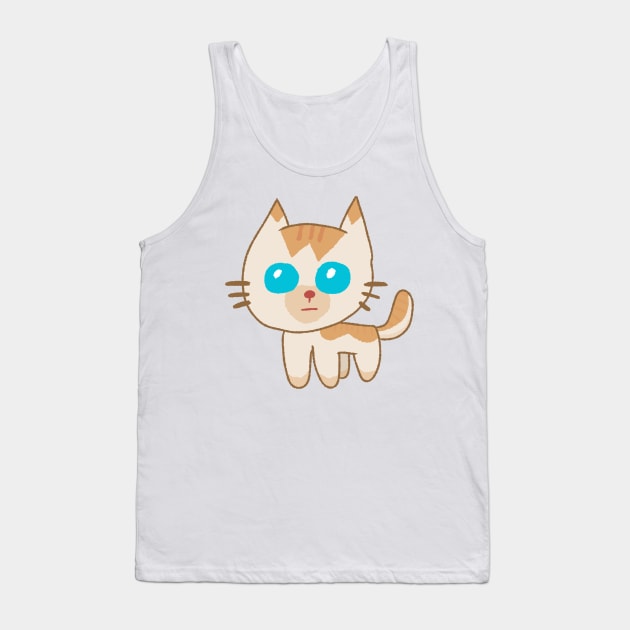 TBH Creature Ginger Cat Tank Top by Quirkball